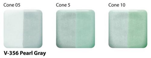 AMACO Velvet Underglaze V-356 - Pearl Gray - 2 fluid oz.